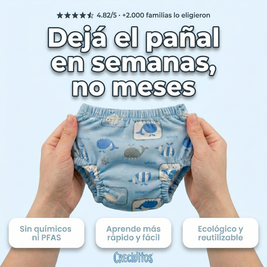 Pañal Entrenador Reutilizable Creciditos®